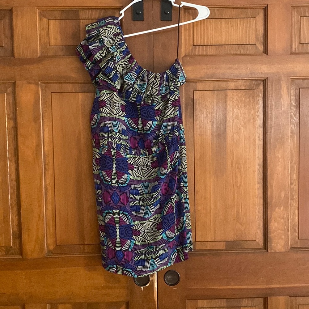One shoulder dress